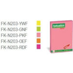 استیک نوت fantastick مستطیلی تک رنگ 100 برگی