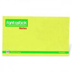 استیک نوت fantastick مستطیلی تک رنگ 100 برگی