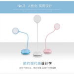 چراغ مطالعه LED شارژی مدل انعطاف پذیر رنگ پاستیلی - Image 3