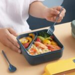 ظرف غذای اسپرت مربع - Image 3