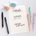 ست 8 رنگ ماژیک علامتگذار2 سر پاستیلی پنتل مدل Pentel SLW11P-8E - Image 4