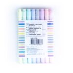 ست 8 رنگ ماژیک علامتگذار2 سر پاستیلی پنتل مدل Pentel SLW11P-8E - Image 5